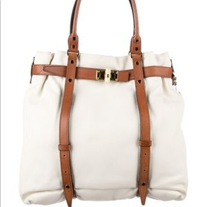 Lanvin leather tote bag